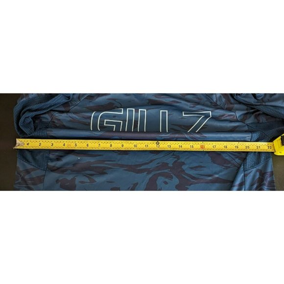 Gillz Mens LS UV Tournament Series V2 Blue Waterman Print L/S Fishing Shirt Sz M - Picture 7 of 7